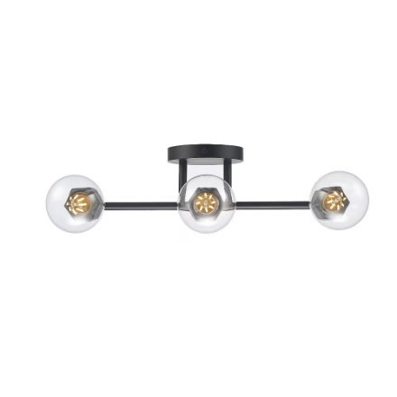 Placerville Bulb-Style Industrial 3-Light Vanity Light by TransGlobe