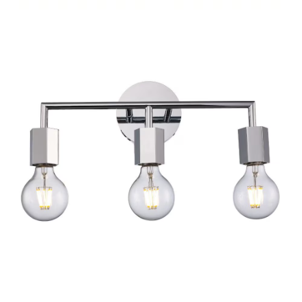 Placerville Bulb-Style Industrial 3-Light Vanity Light by TransGlobe