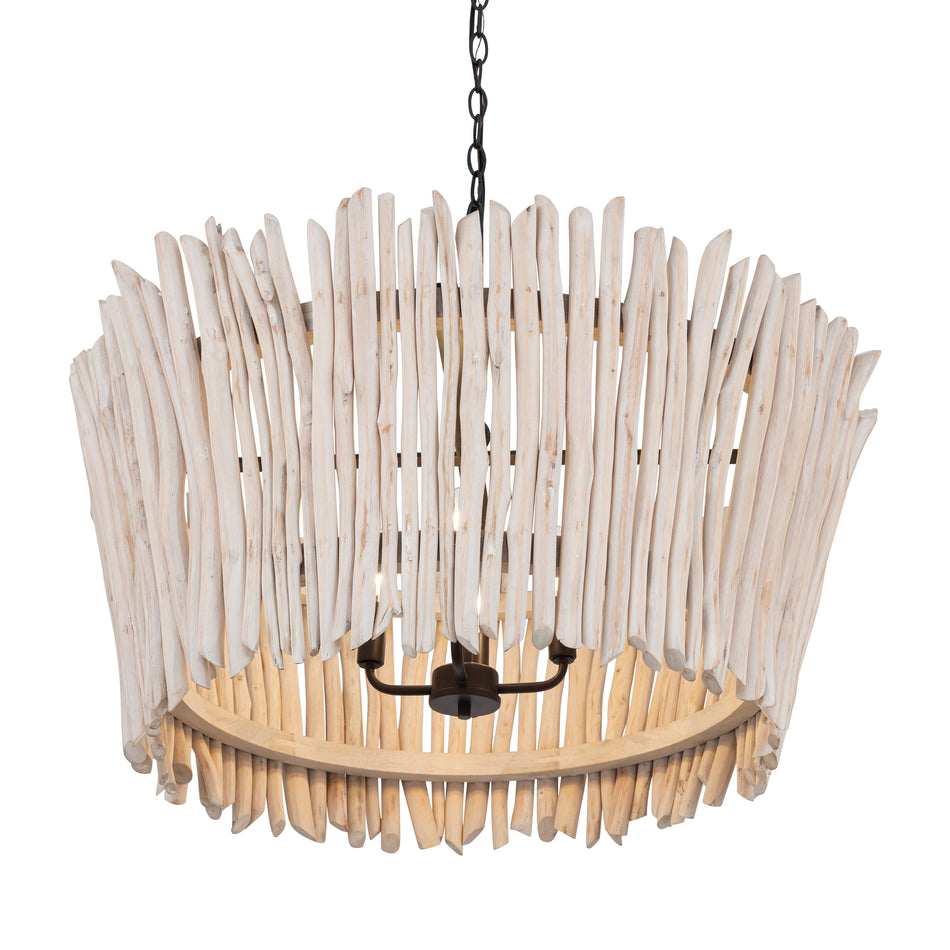 Baywood 30" DriftWood Chandelier