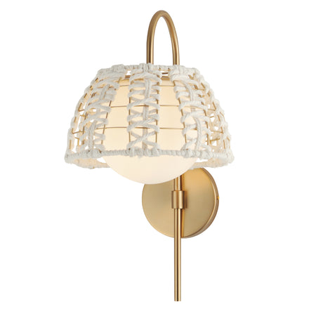Macrame 1-Light Wall Sconce