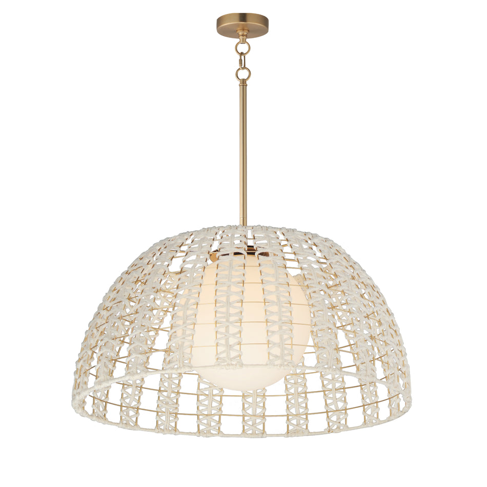 Macrame 1-Light Pendant