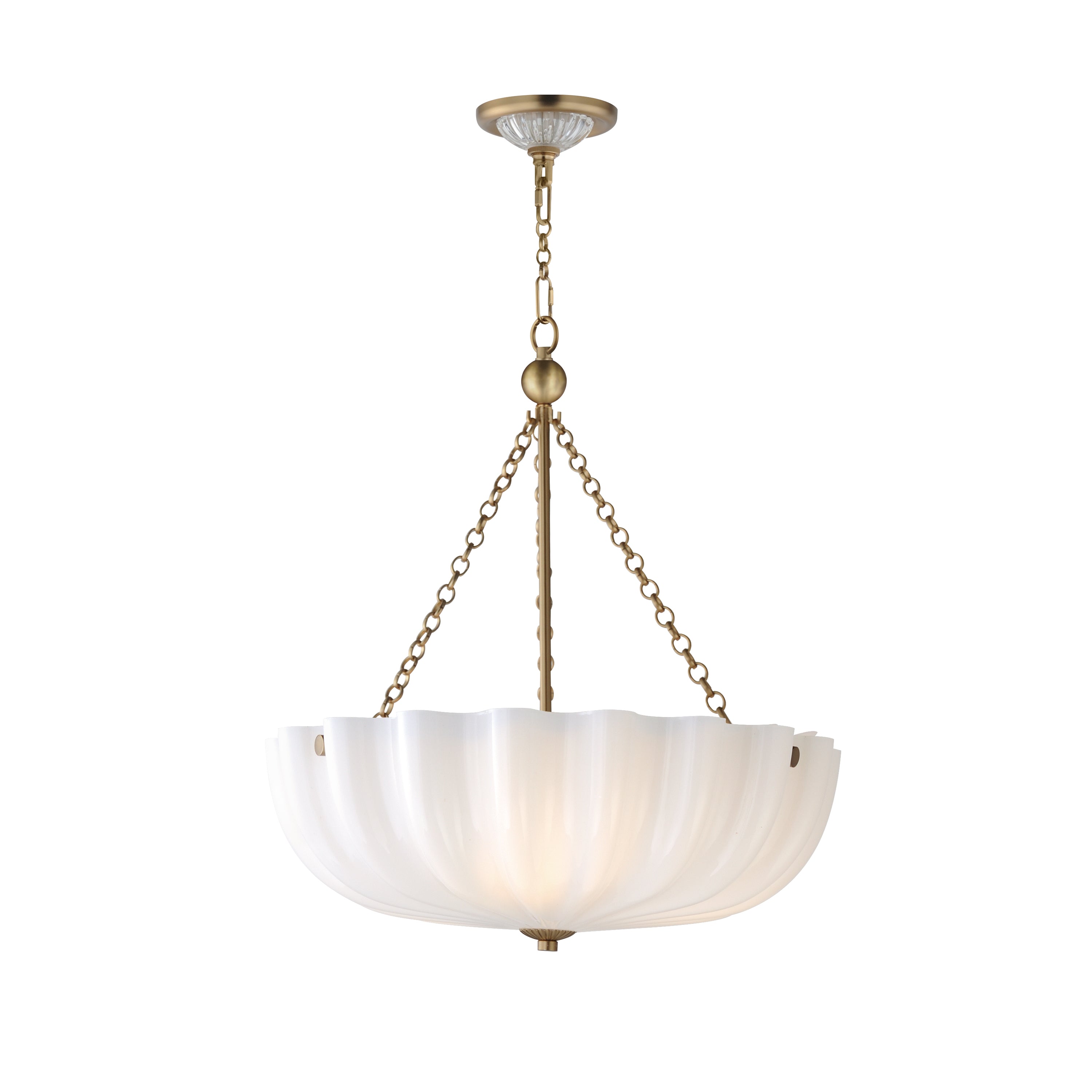 Bundt 17.5" Pendant / Semi-Flush Convertible