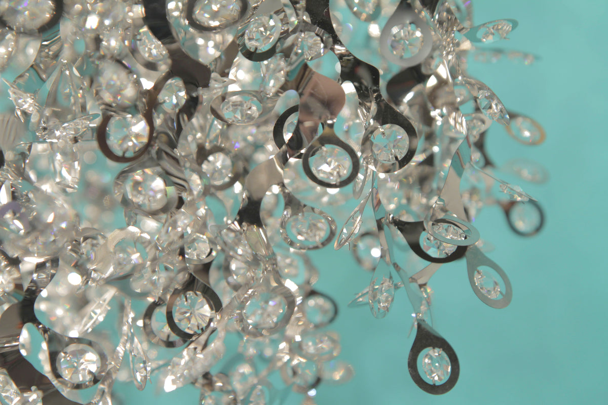 Comet 25" Crystal Pendant