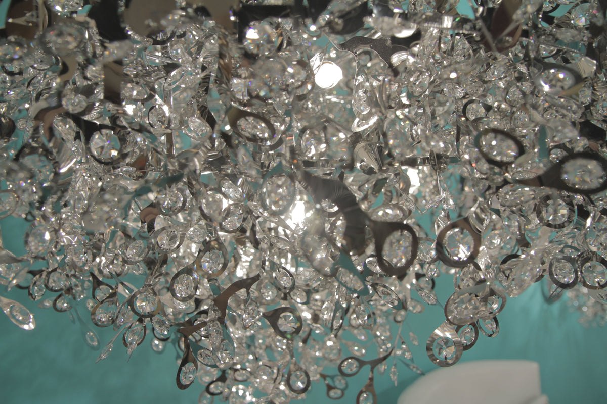 Comet 25" Crystal Pendant