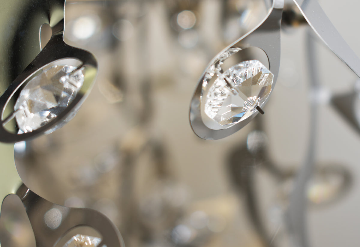 Comet 25" Crystal Pendant