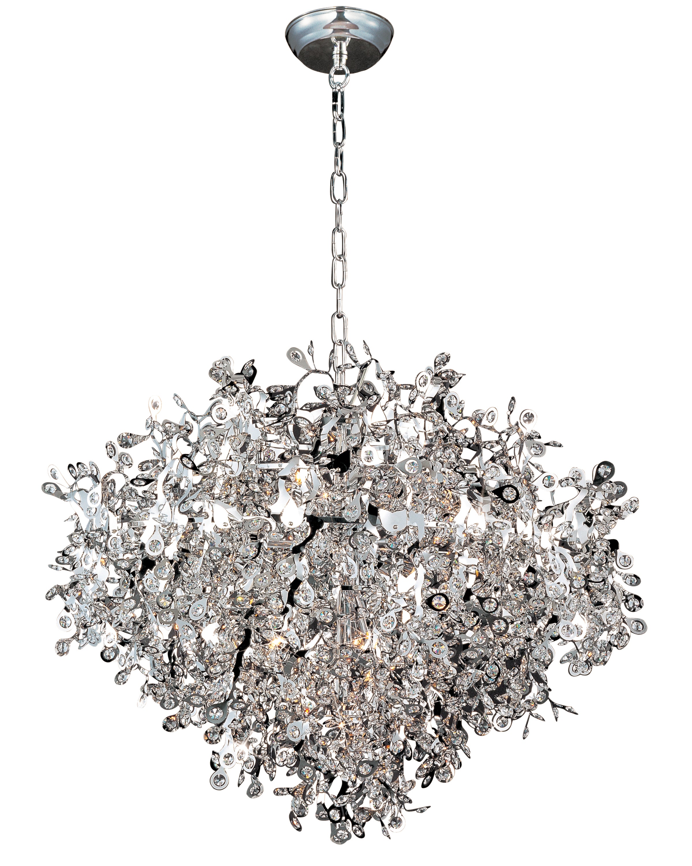 Comet 35" Crystal Pendant