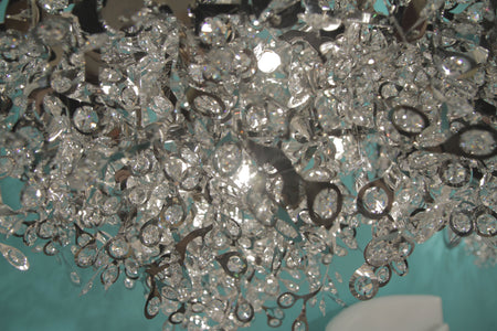 Comet 50" Crystal Pendant