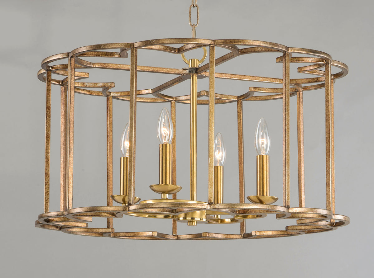 Helix 4-Light Chandelier