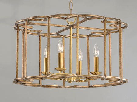Helix 4-Light Chandelier