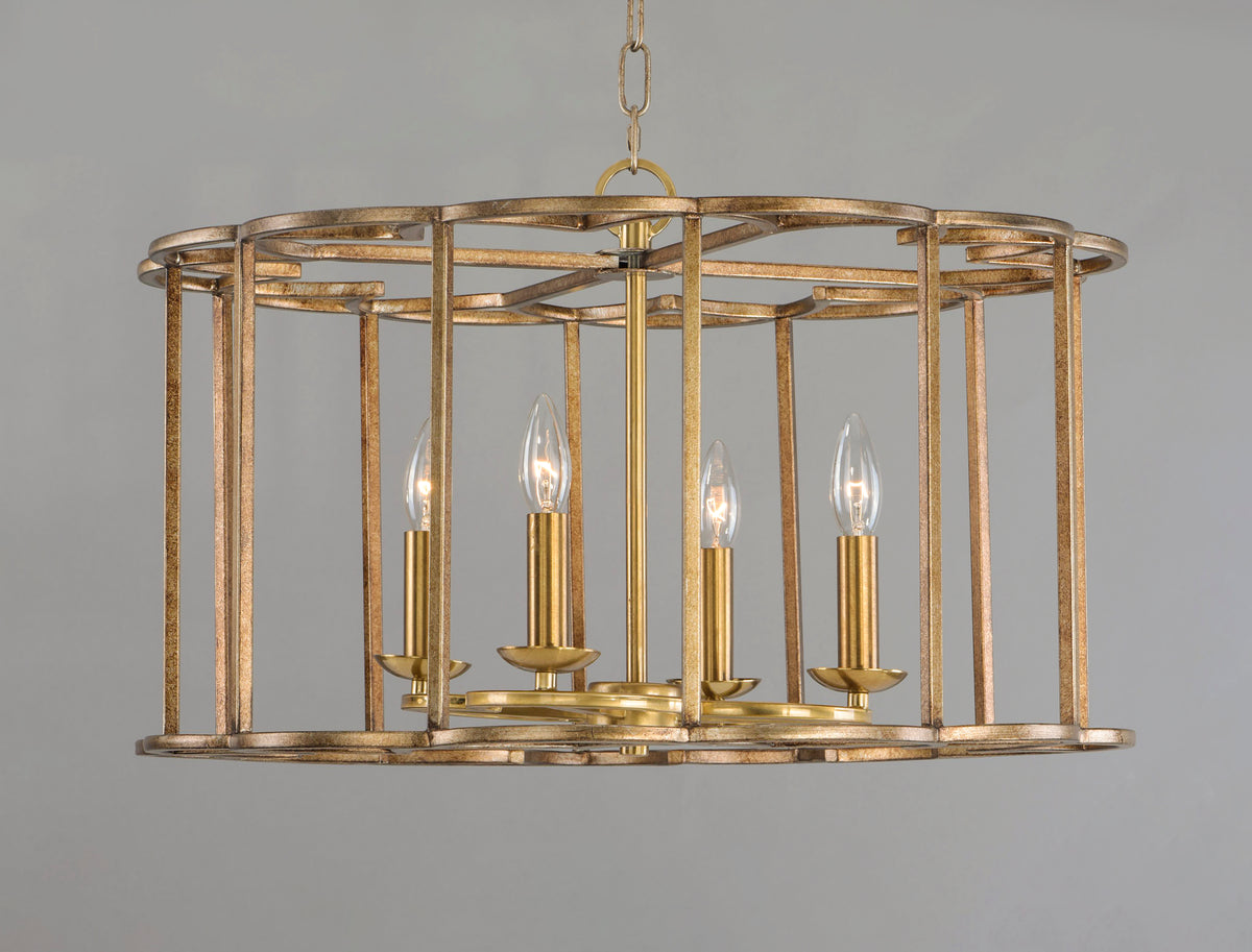 Helix 4-Light Chandelier
