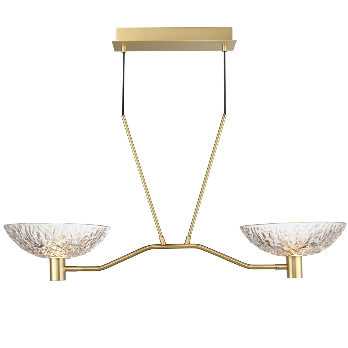 Metropolis 2-Light Linear LED Pendant