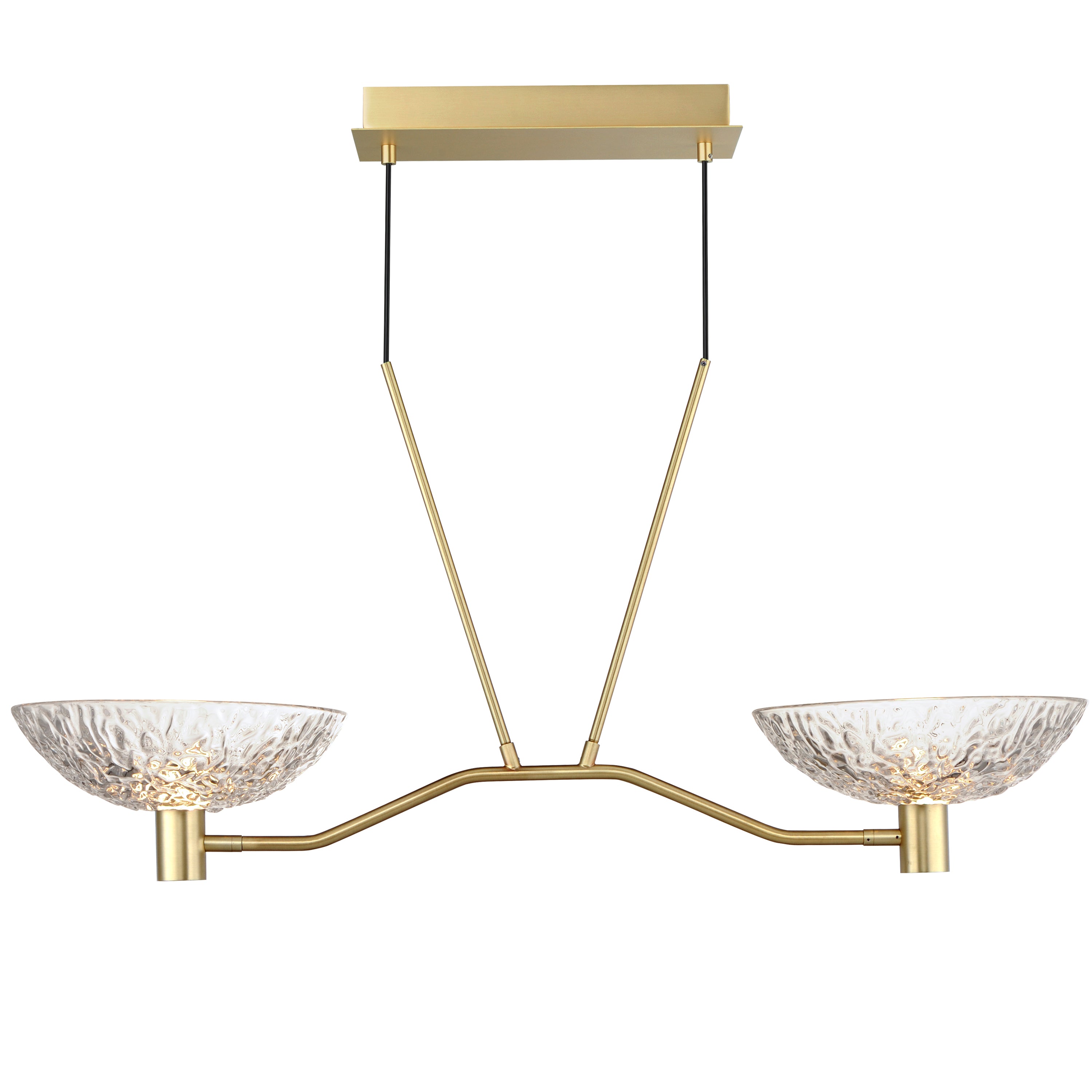Metropolis 2-Light Linear LED Pendant