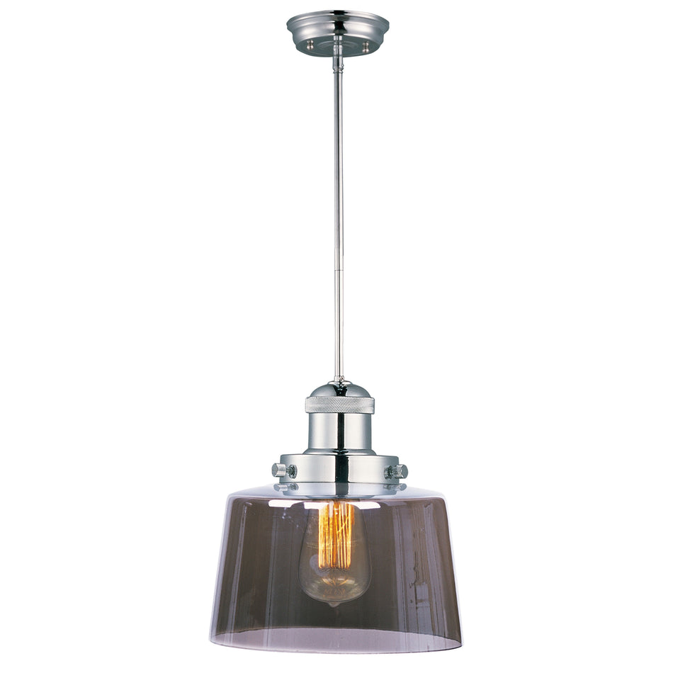 Mini Hi-Bay 1-Light Pendant Cord Hung
