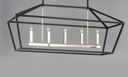 Abode 5-Light Linear Chandelier