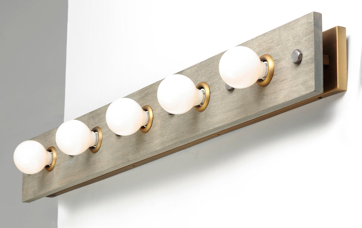 Plank 5-Light Bath Vanity