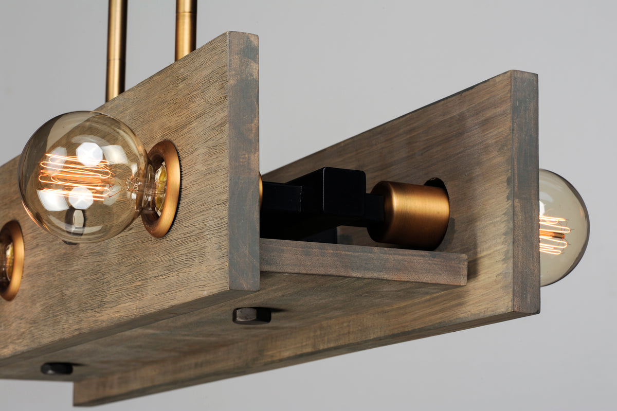 Plank 6-Light Pendant