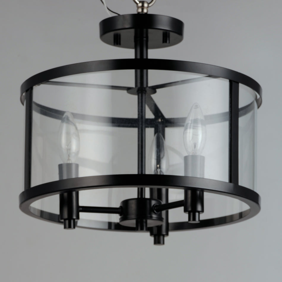 Sentinel 3-Light Semi Flush
