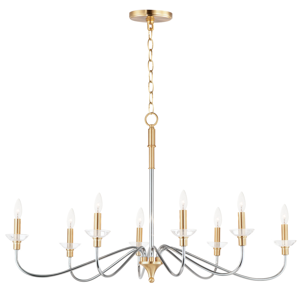 Clarion 8-Light Chandelier
