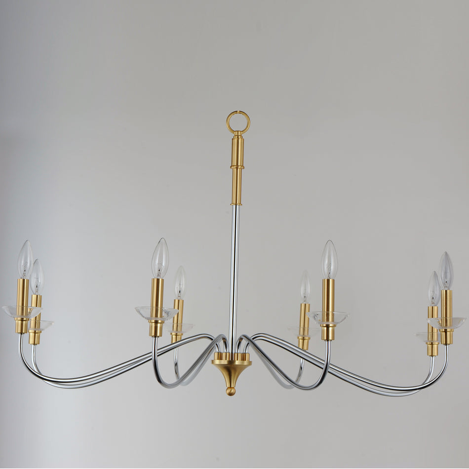 Clarion 8-Light Chandelier