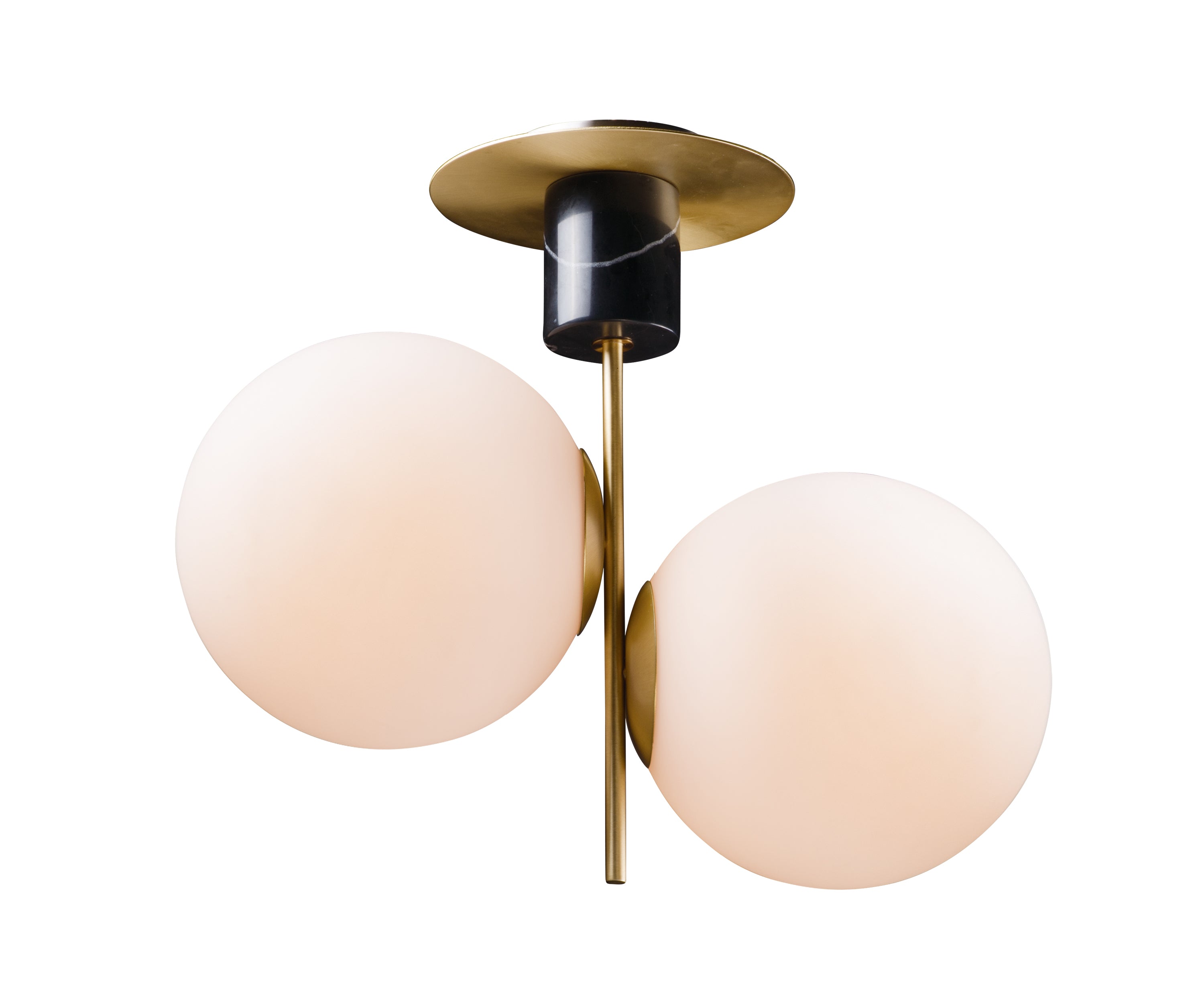 Vesper 2-Light Semi-Flush