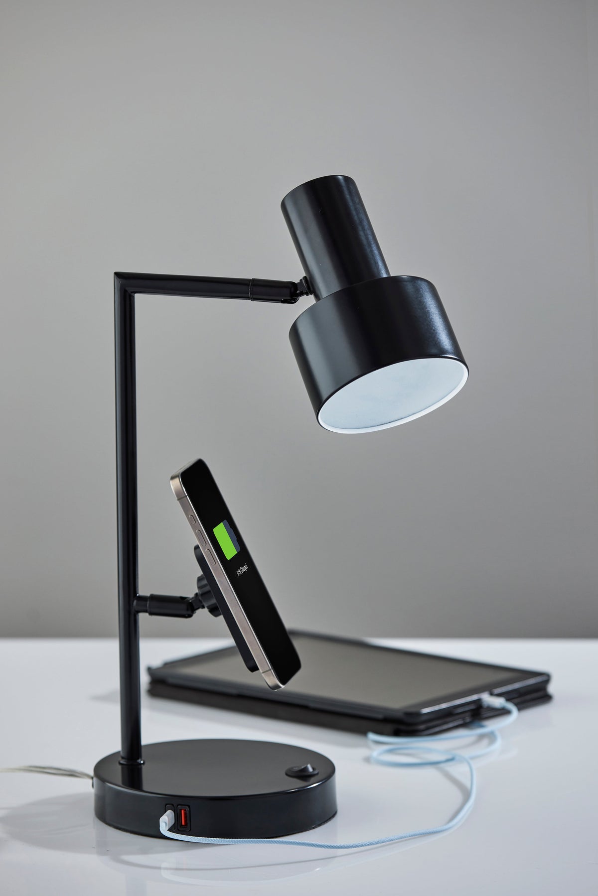 Rowe Supercharger Desk Lamp- Black