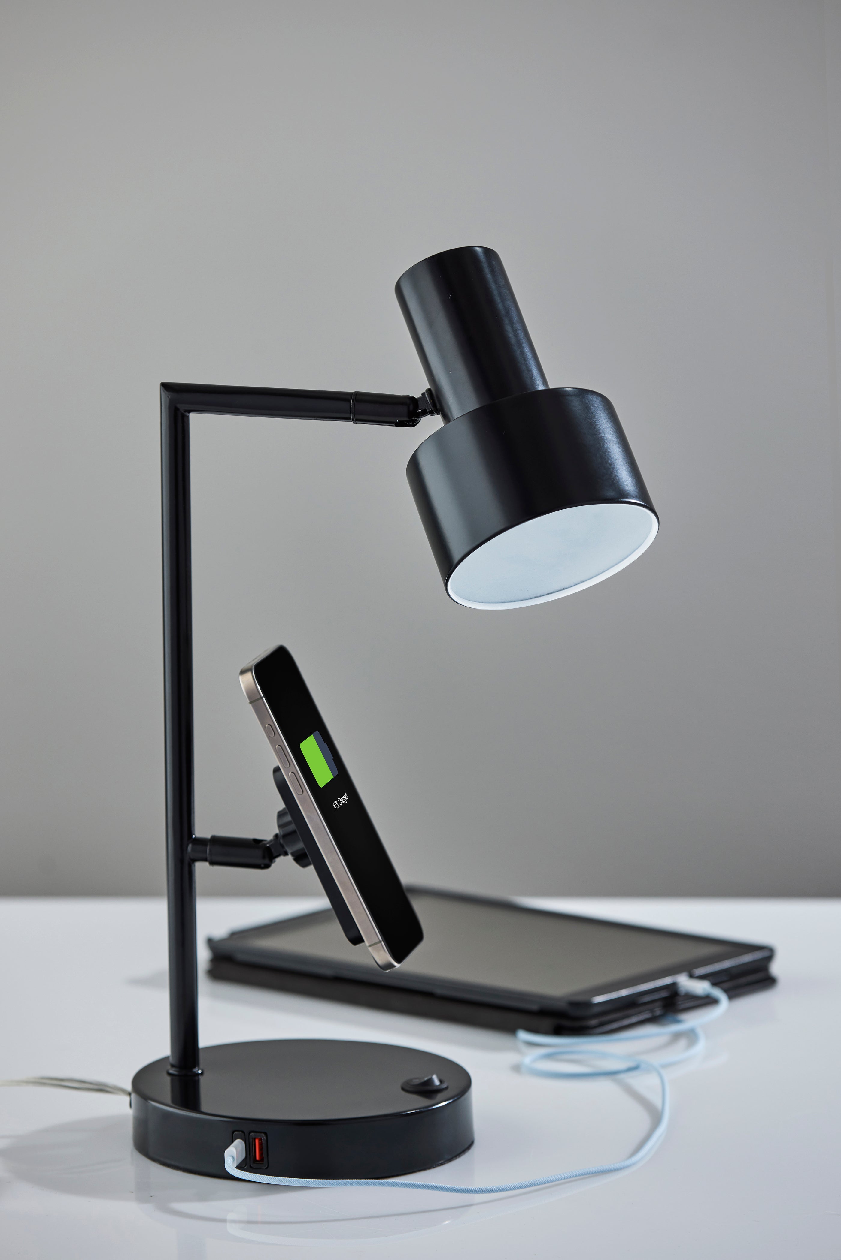 Rowe Supercharger Desk Lamp- Black