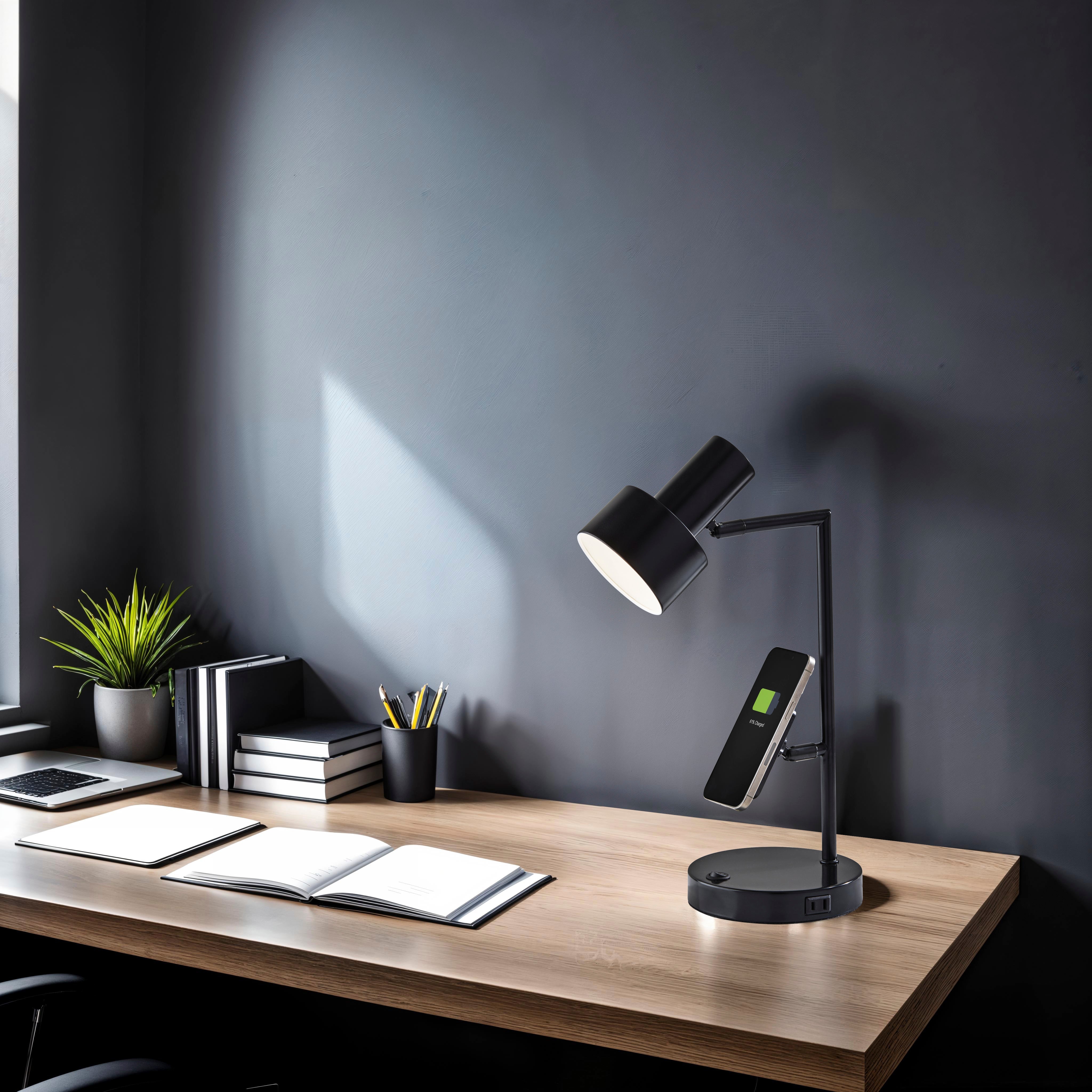 Rowe Supercharger Desk Lamp- Black