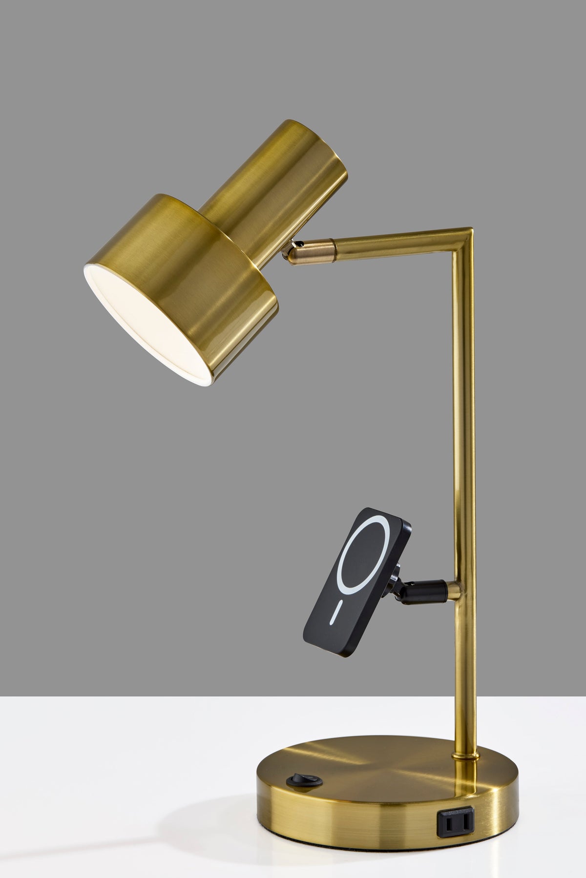 Rowe Supercharger Desk- Antique Brass