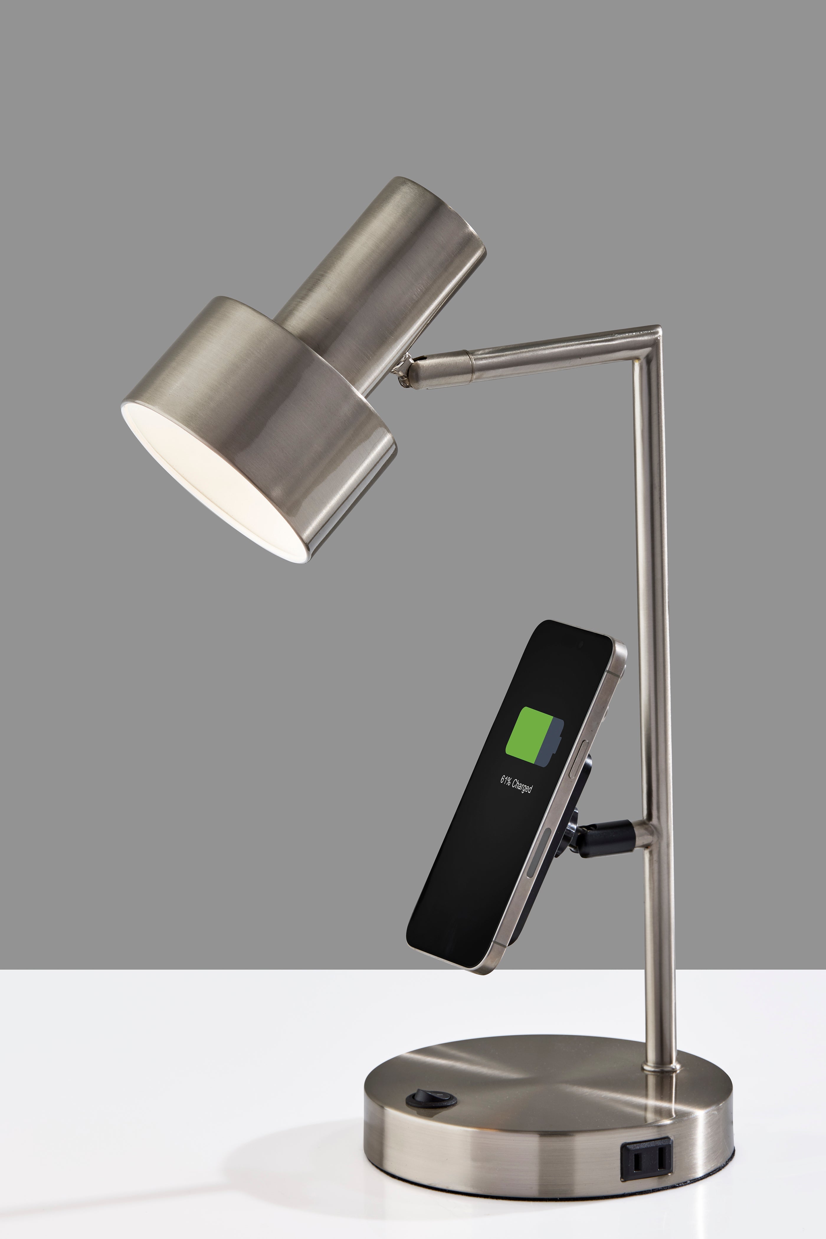 Rowe Supercharger Desk Lamp- Steel