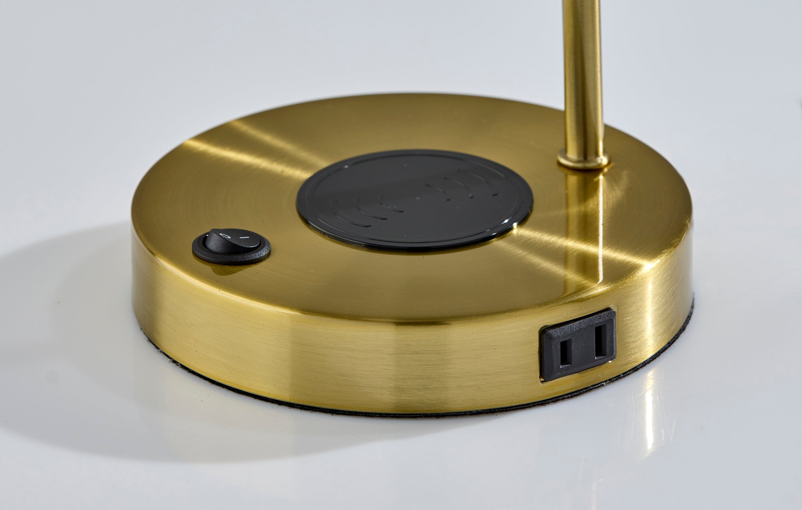Rico Supercharger Desk Lamp- Antique Brass