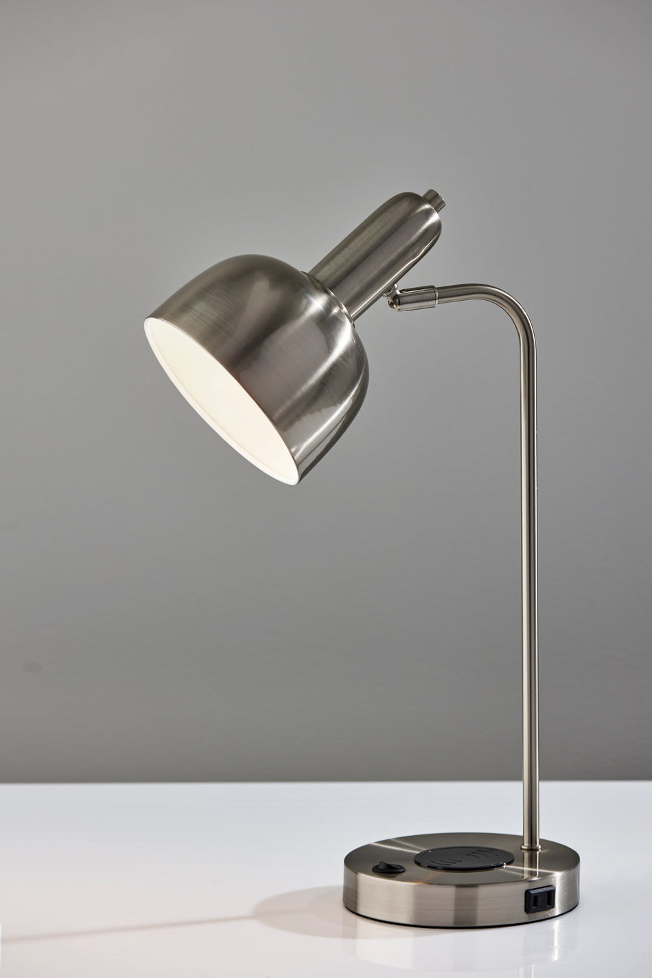 Rico Supercharger Desk Lamp- Steel