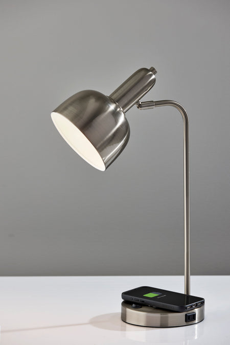 Rico Supercharger Desk Lamp- Steel