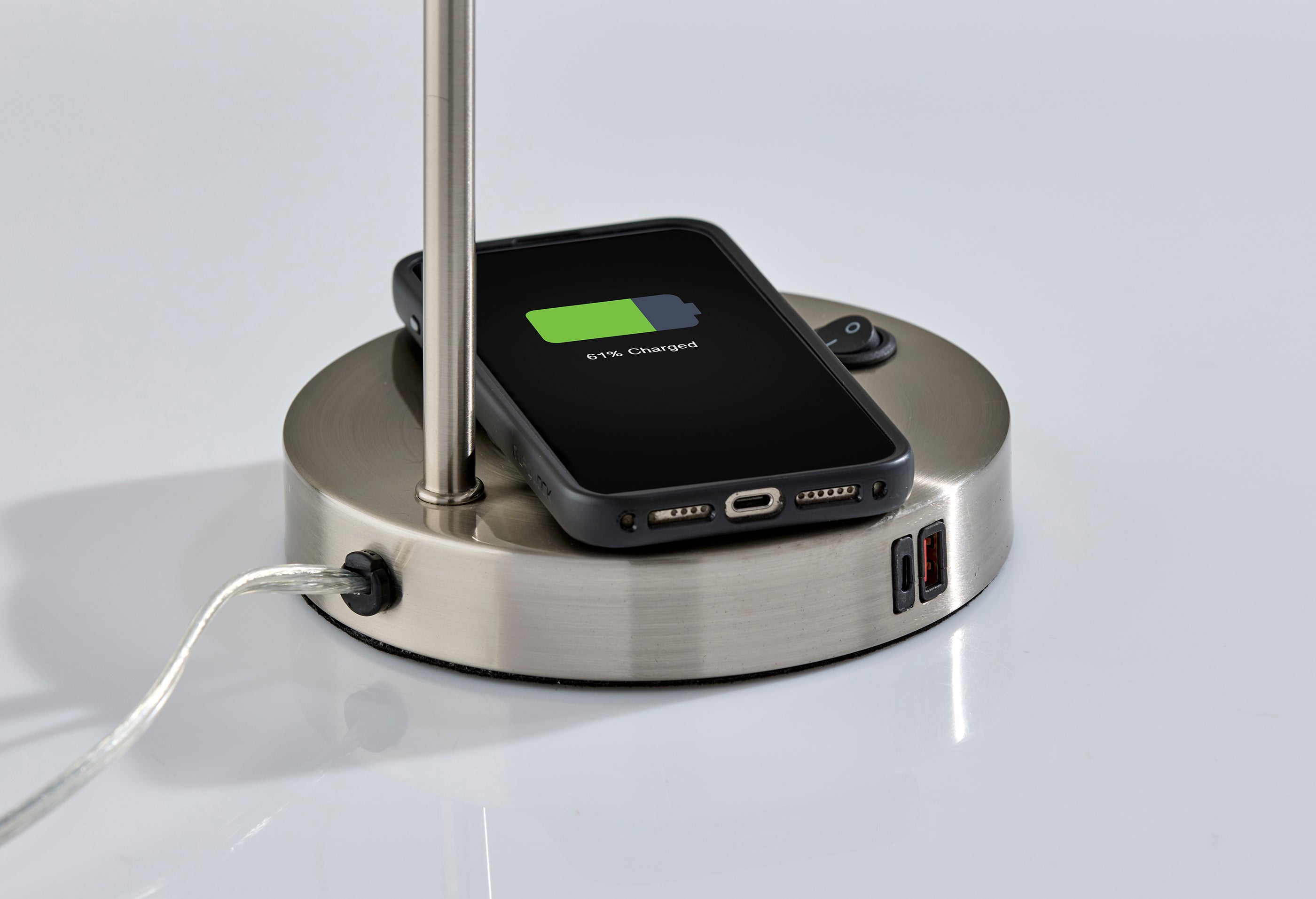 Rico Supercharger Desk Lamp- Steel