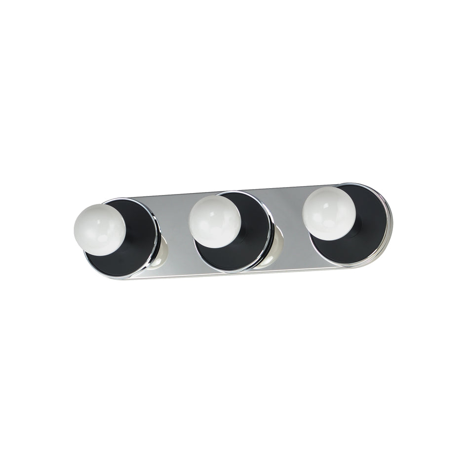Hollywood 3-Light Sconce w/ LED Bulb