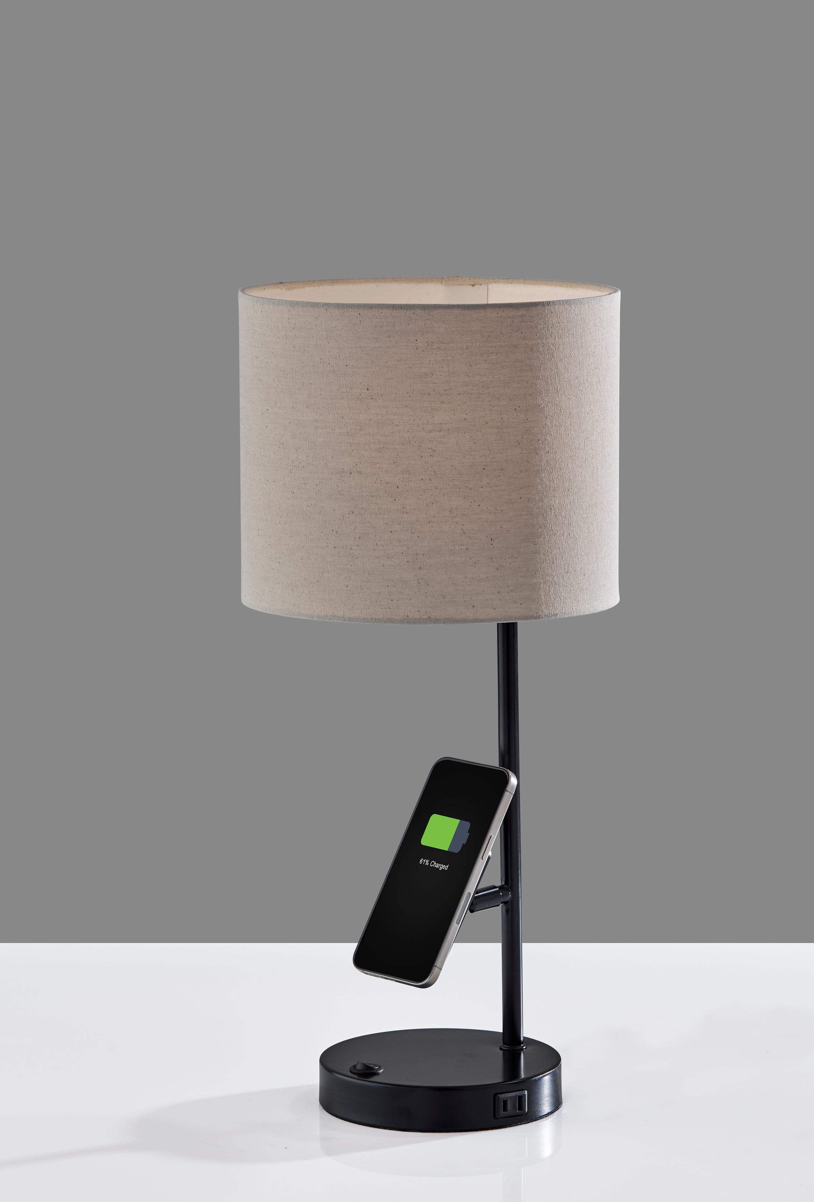 Wyatt Supercharger Desk Lamp- Black
