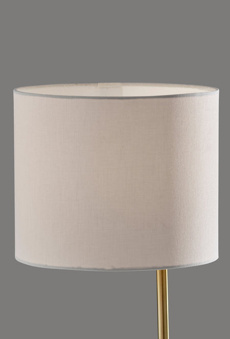 Wyatt Supercharger Desk Lamp- Antique Brass