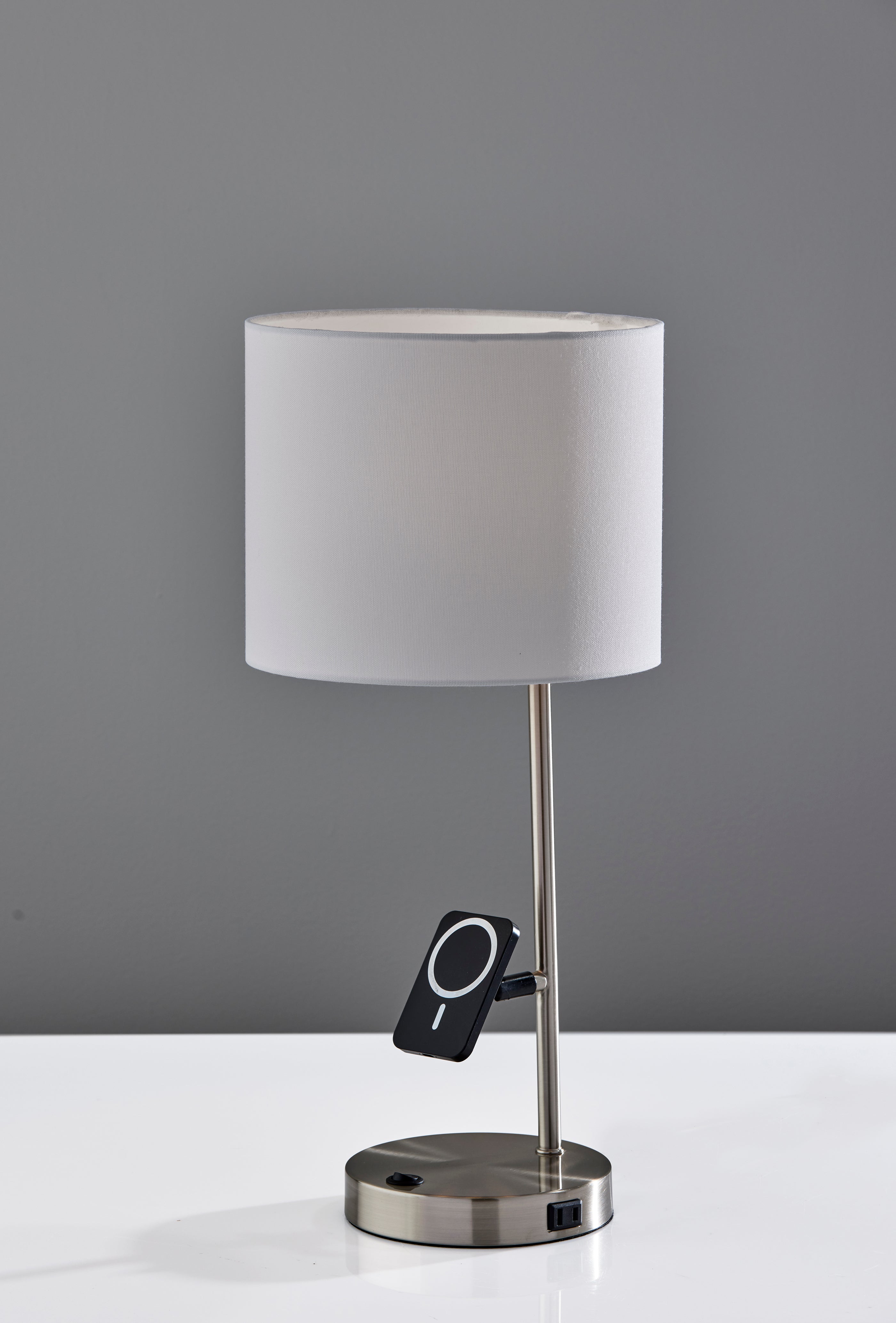 Wyatt Supercharger Desk Lamp- Steel