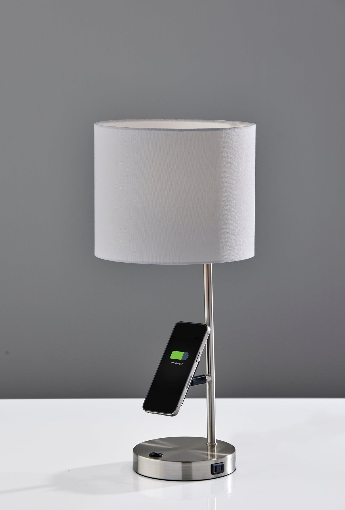 Wyatt Supercharger Desk Lamp- Steel