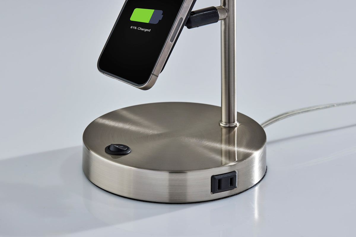 Wyatt Supercharger Desk Lamp- Steel