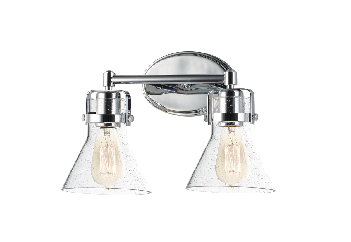 Seafarer 2-Light Bath Vanity With Bulbs