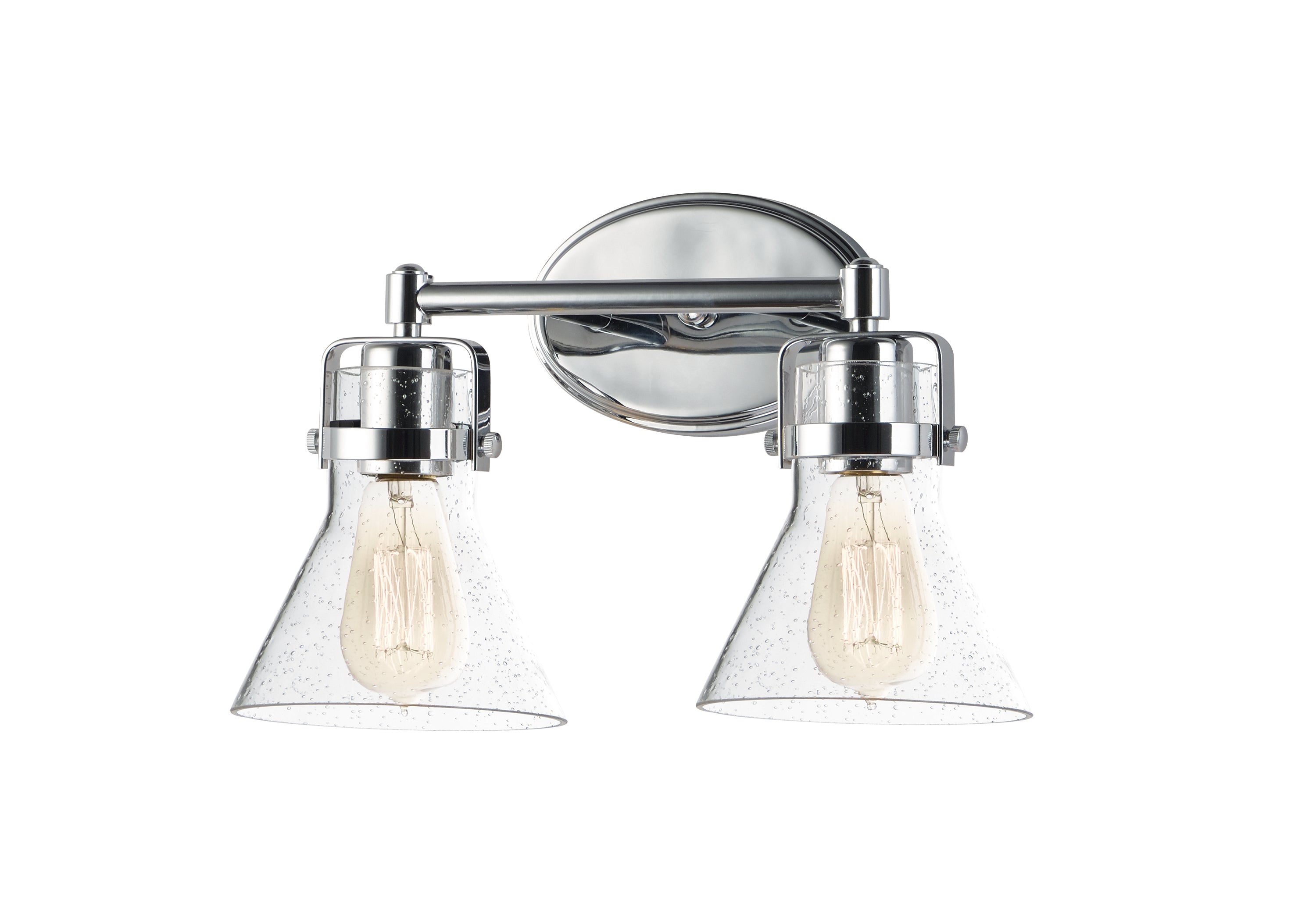 Seafarer 2-Light Bath Vanity With Bulbs
