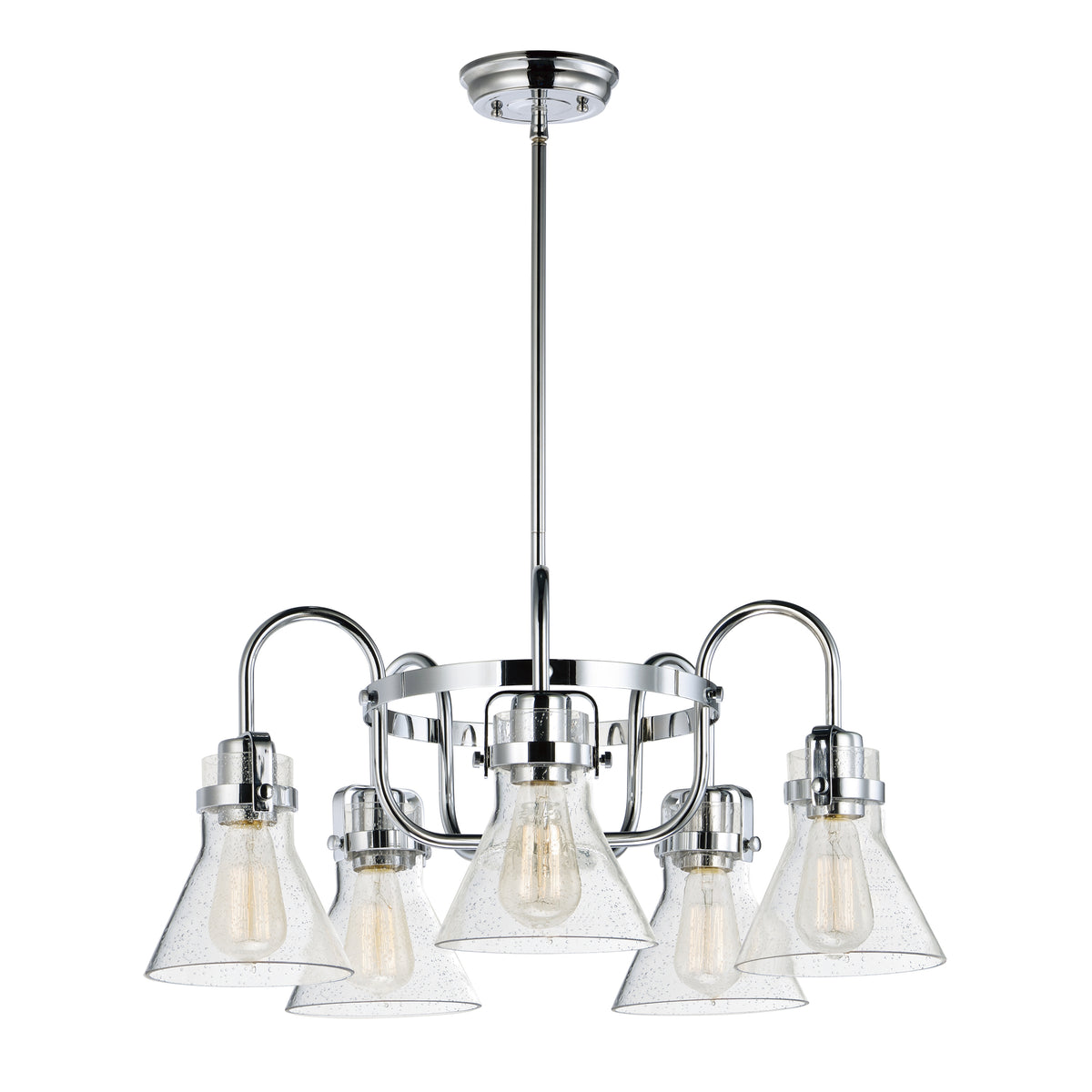 Seafarer 5-Light Chandelier With Bulbs