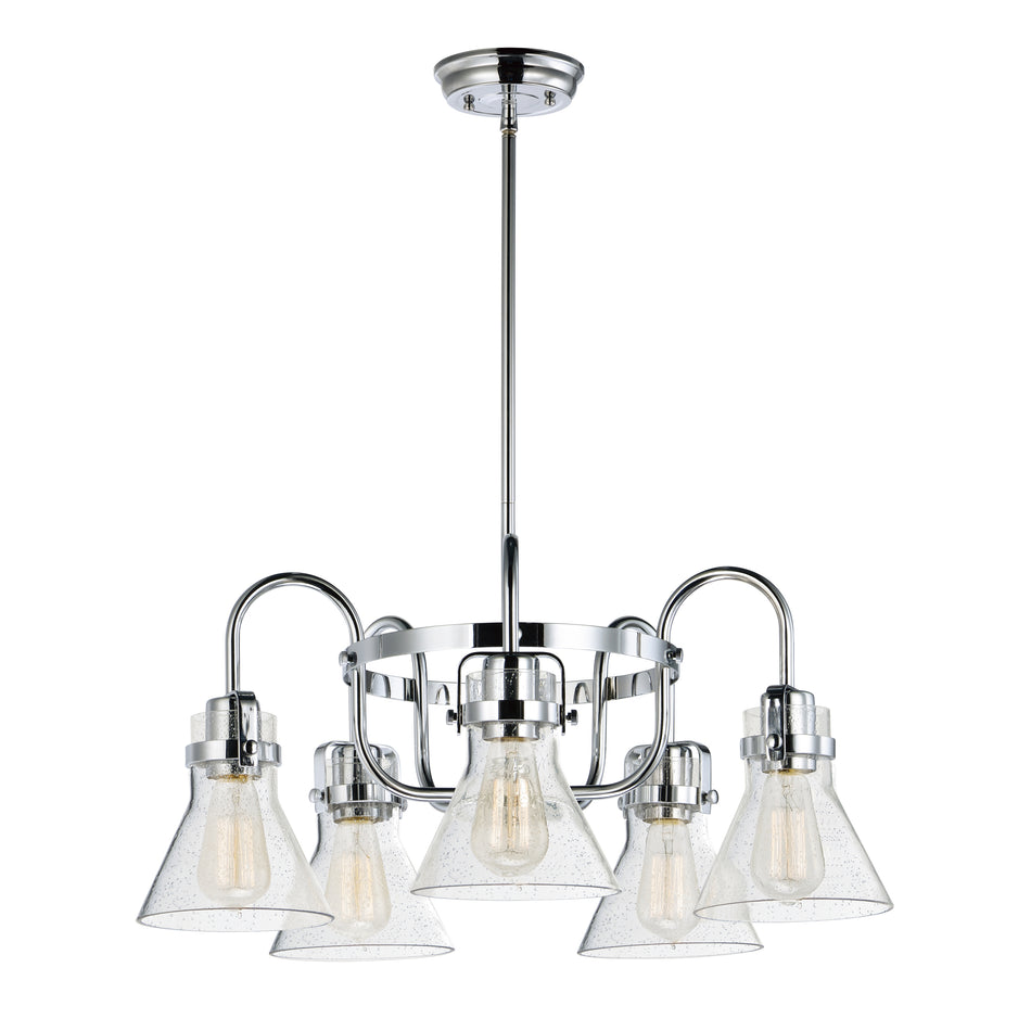 Seafarer 5-Light Chandelier With Bulbs