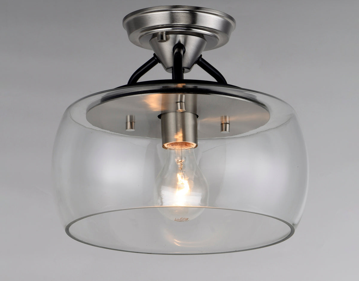 Goblet 1-Light Semi Flush Mount