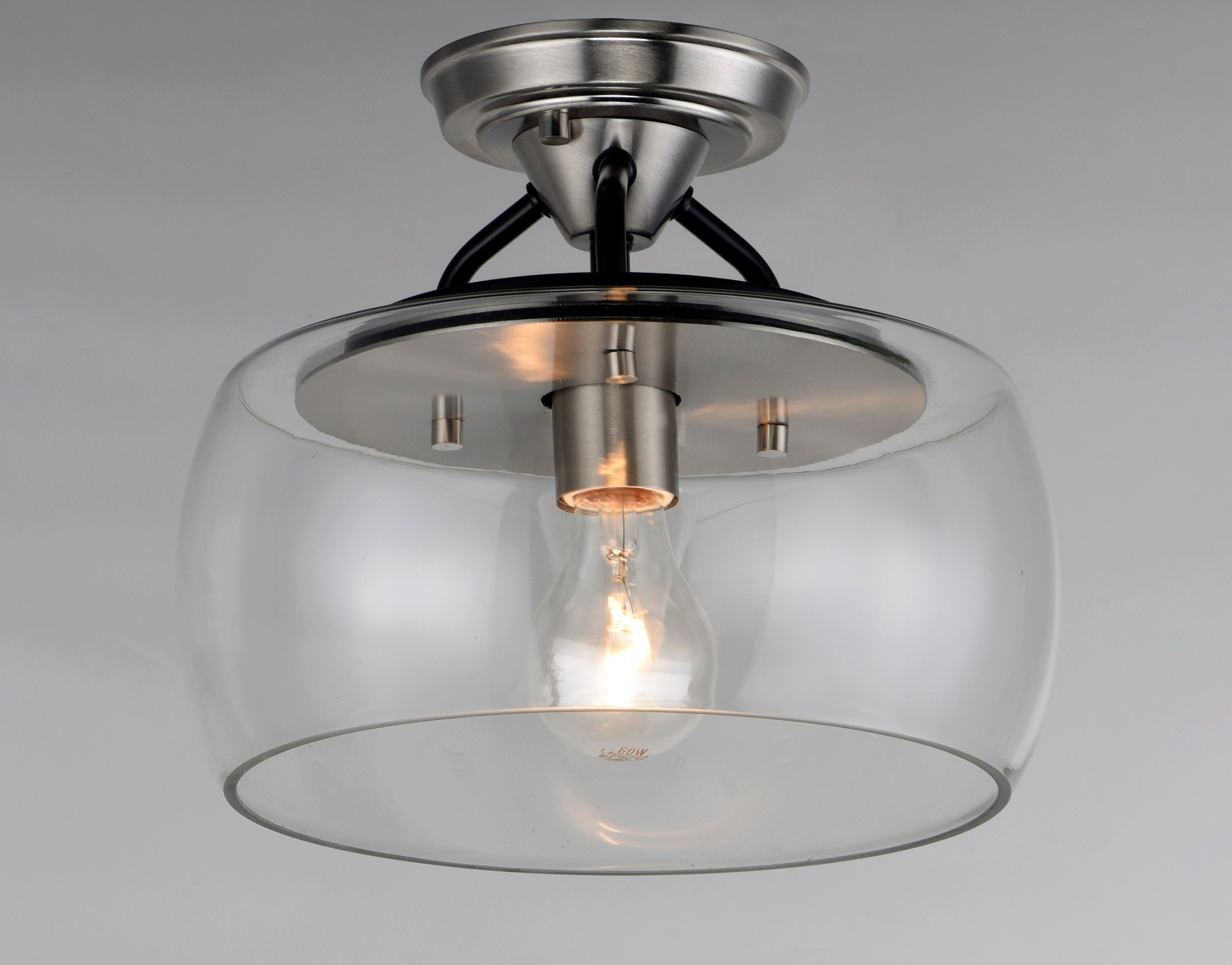Goblet 1-Light Semi Flush Mount