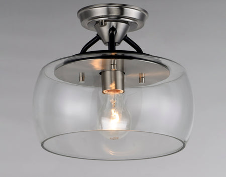 Goblet 1-Light Semi Flush Mount