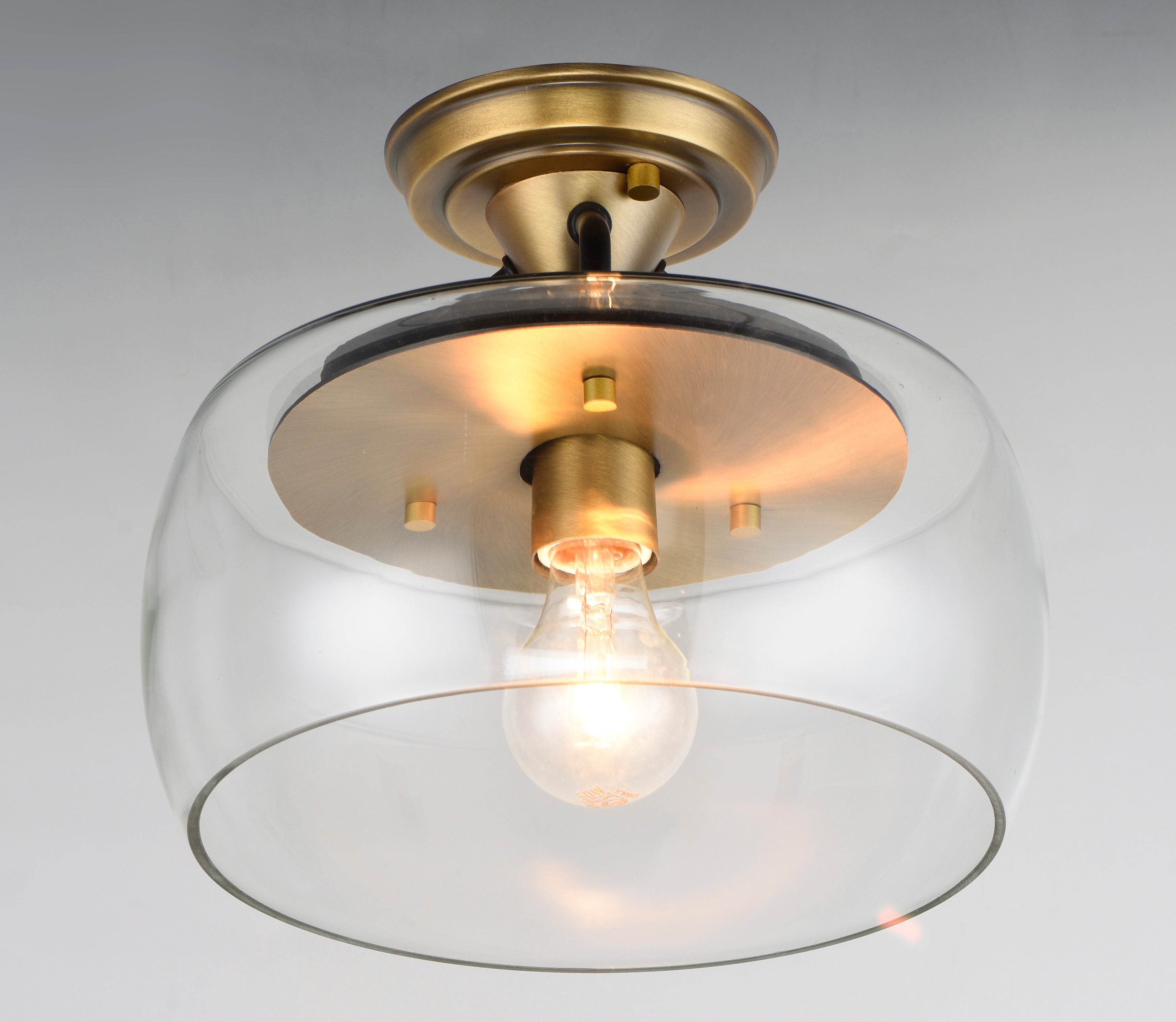 Goblet 1-Light Semi Flush Mount