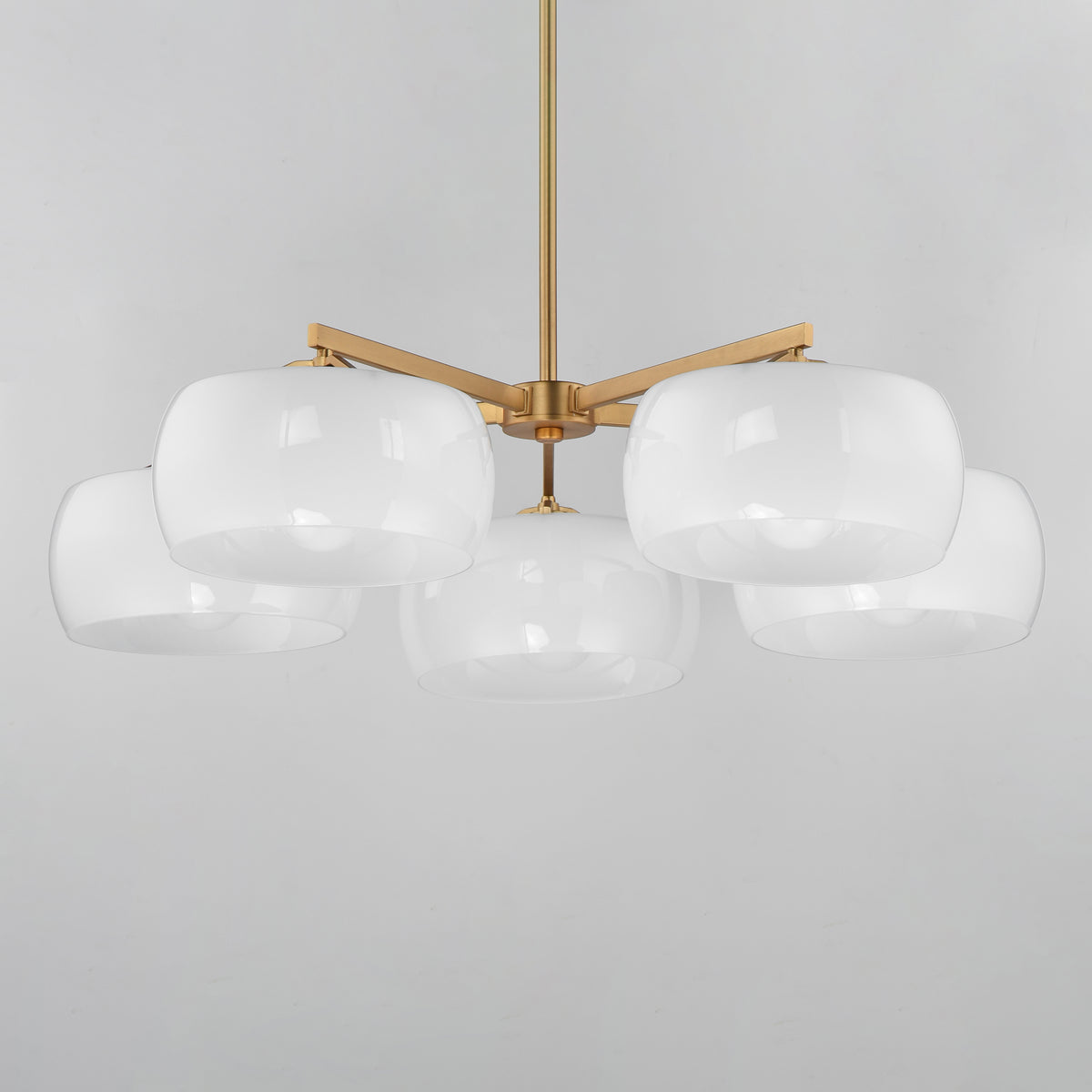 Glazed 5-Light Chandelier