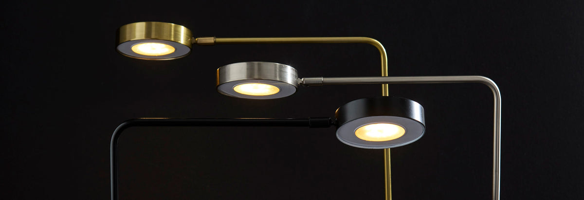 Viper Supercharger LED Desk Lamp- Black