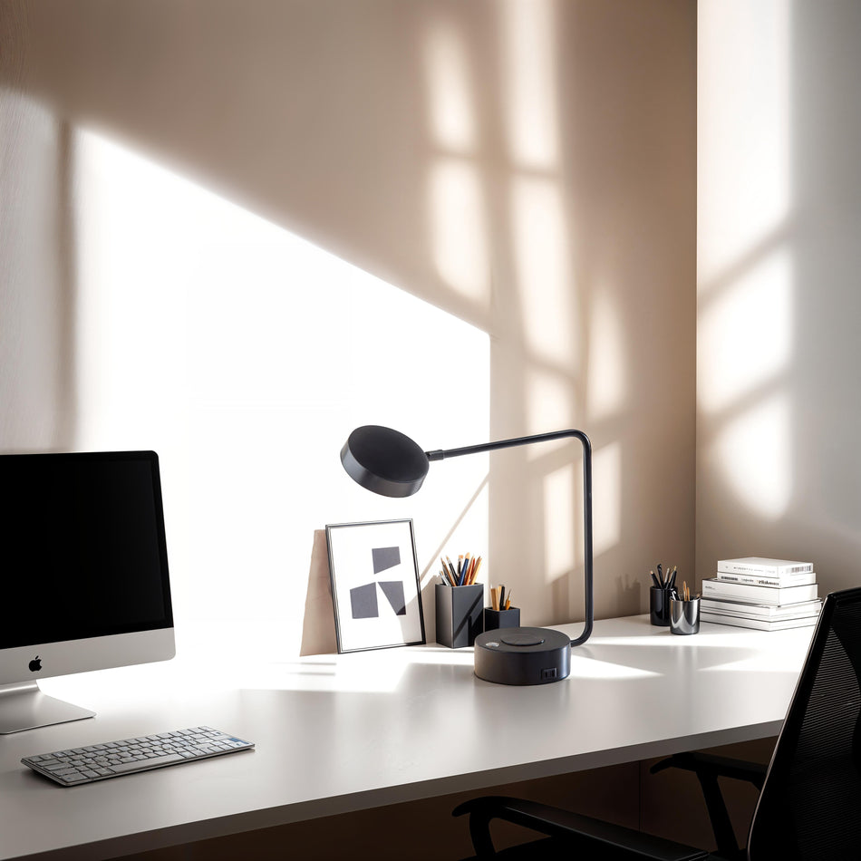 Viper Supercharger LED Desk Lamp- Black